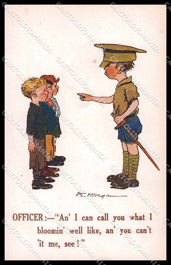 Artist Signed Morgan Children Propaganda WW1 serie 815 pc ZG4039 – fronte