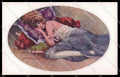 Artist Signed C. Monestier Risque Lady serie 886 pc ZG4129 – fronte