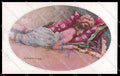Artist Signed C. Monestier Risque Lady serie 886 pc ZG4130 – fronte