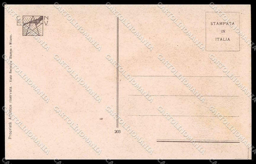 Artist Signed Pinochi Glamour Fashion Lady serie 203 pc ZG4138 – retro