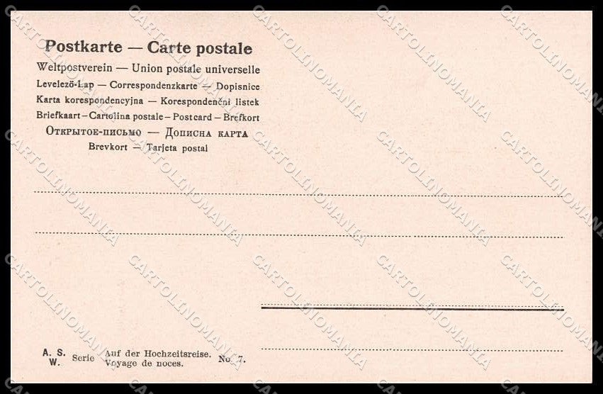 Artist Signed Robert Lowe Romantic Couple Viennoise serie 7 pc ZG4150 – retro