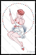 Artist Signed Fabiano Lady Pour etre belle serie 15-71 pc ZG4160 – fronte