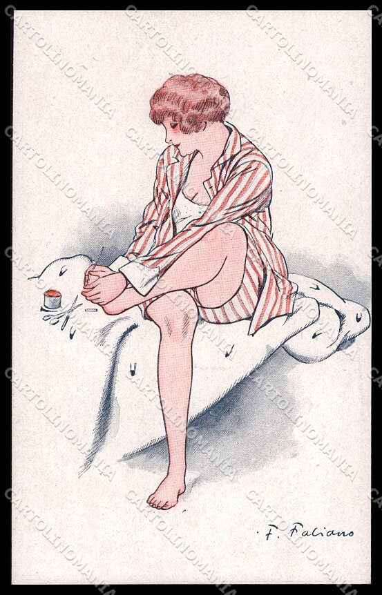 Artist Signed Fabiano Lady Pour etre belle serie 15-72 pc ZG4161 – fronte