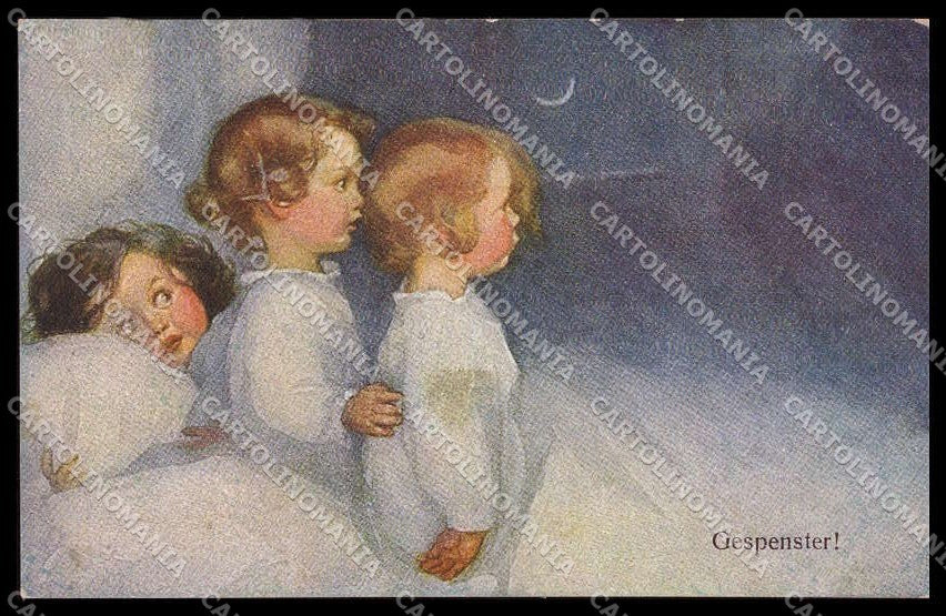 Artist Signed Pearse Children M M Wien serie 862 pc ZG4180 – fronte