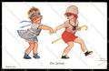 Artist Signed Chicky Spark Children Rather sky serie 616 pc ZG4219 – fronte