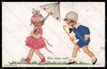 Artist Signed Chicky Spark Children Following about serie 618 pc ZG4221 – fronte