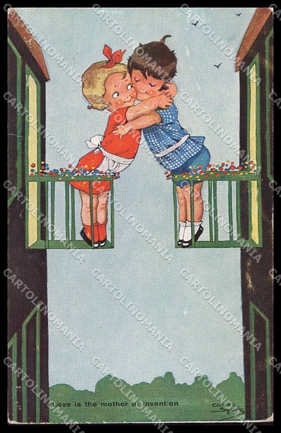 Artist Signed Chicky Spark Children serie 634 pc ZG4233 – fronte
