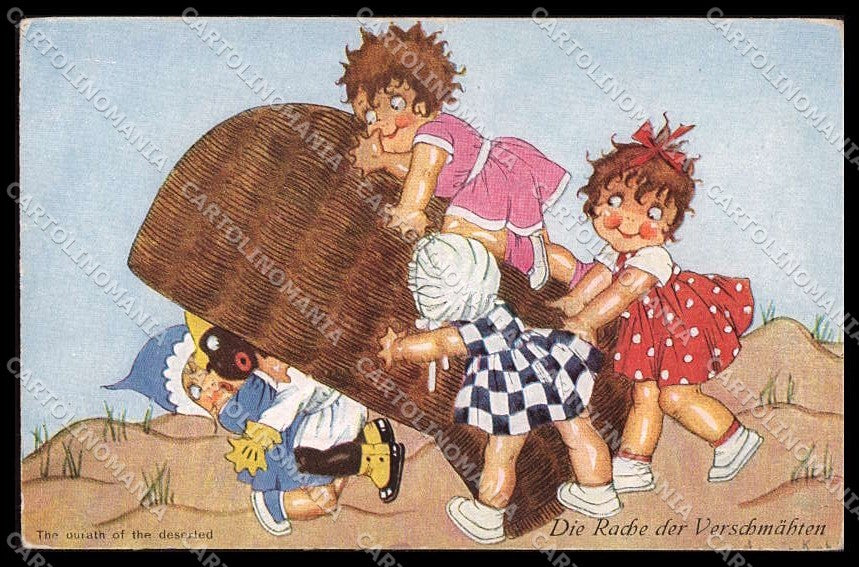 Artist Signed Chicky Spark Child The outath of the deserted serie 644 pc ZG4241 – fronte