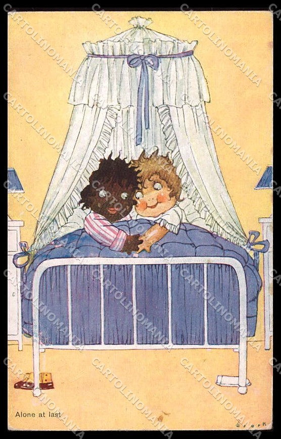 Artist Signed Chicky Spark Children Alone at last serie 646 pc ZG4243 – fronte