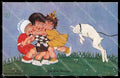 Artist Signed Chicky Spark Children The three braves serie 652 pc ZG4248 – fronte