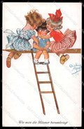 Artist Signed Chicky Spark Children serie 679 pc ZG4263 – fronte
