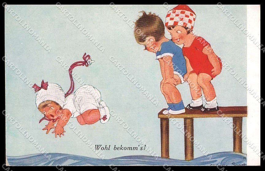 Artist Signed Chicky Spark Children serie 983 pc ZG4270 – fronte