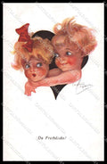 Artist Signed Chicky Spark Children serie 1046 pc ZG4284 – fronte