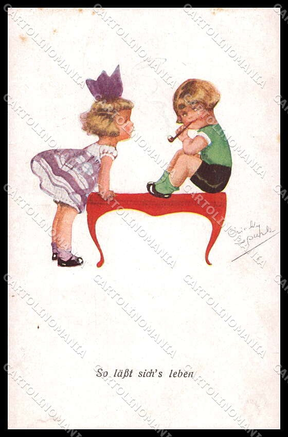 Artist Signed Chicky Spark Children serie 1214 pc ZG4289 – fronte