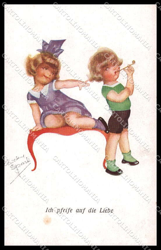 Artist Signed Chicky Spark Children serie 1217 pc ZG4291 – fronte