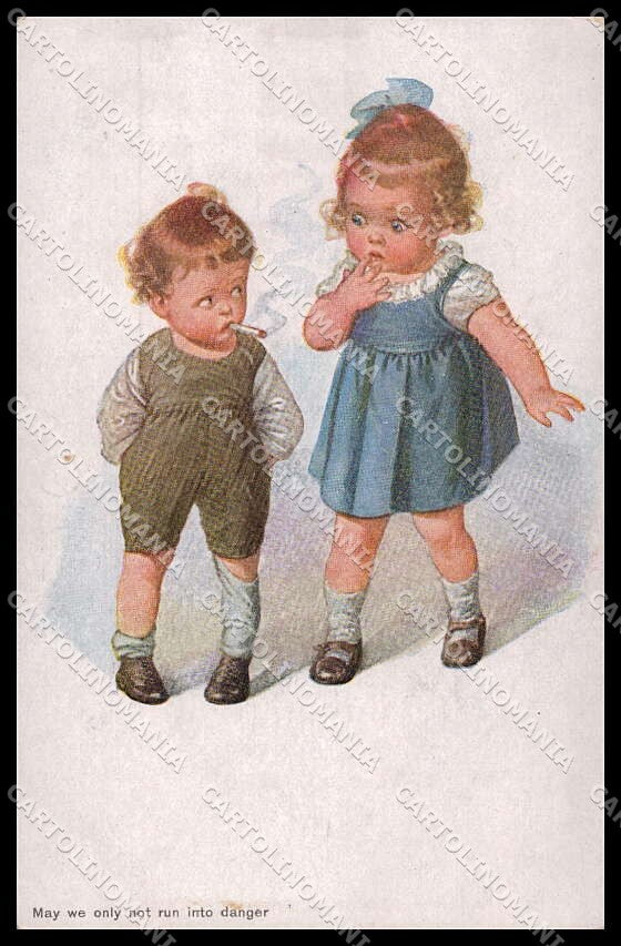 Artist Signed Fialkowska Children May we only not run into danger 815 pc ZG4327 – fronte
