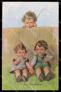 Artist Signed Fialkowska Children serie 816 pc ZG4329 – fronte