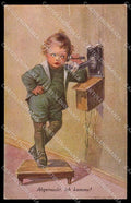 Artist Signed Fialkowska Child Phone serie 1018 pc ZG4368 – fronte