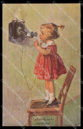 Artist Signed Fialkowska Child Phone serie 1019pc ZG4369 – fronte