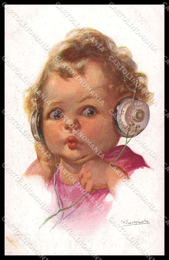Artist Signed Fialkowska Child serie 1197 pc ZG4388 – fronte