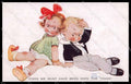 Artist Signed Mabel Lucie Attwell Children Valentine serie 1013 pc ZG4397 – fronte