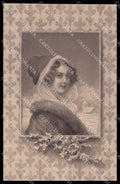 Artist Signed R. R. Wichera Lady Viennoise M M Vienne serie 229 pc ZG4408 – fronte