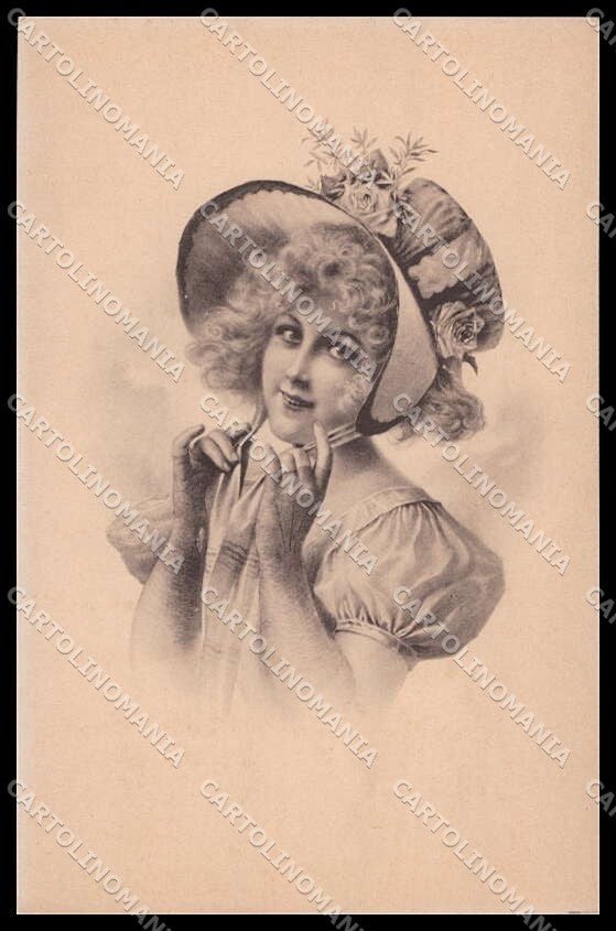 Artist Signed R. R. Wichera ? Lady Viennoise M M Vienne pc ZG4424 – fronte