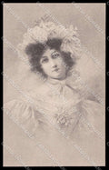 Artist Signed R. R. Wichera ? Fashion Lady Viennoise pc ZG4434 – fronte