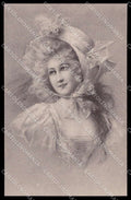 Artist Signed R. R. Wichera ? Fashion Lady Viennoise pc ZG4437 – fronte