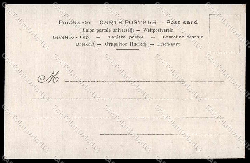 Artist Signed A. Villa Art Nouveau Collection Job Calendrier 1907 pc ZG4531 – retro