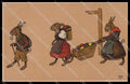 Artist Signed Rudolph Pick Easter Dressed Rabbits Pasqua Meissner 1570 pc ZG4540 – fronte