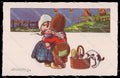 Artist Signed Sgrilli Dutch Children Bambini serie 1848-1 pc ZG4546 – fronte