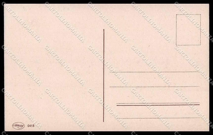 Artist Signed Margret Boriss Dressed Dog Amag serie 0418 pc ZG4568 – retro