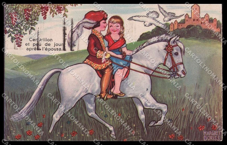 Artist Signed Margret Boriss Children Fairy Tale Amag 0350 pc ZG4578 – fronte