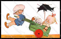 Artist Signed Mabel Lucie Attwell Children serie 1015 pc ZG4599 – fronte