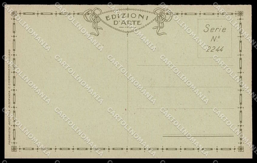 Artist Signed Bertiglia Children Music Sheet Spartito Fili d'Oro 2244 pc ZG4612 – retro
