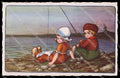 Artist Signed Bertiglia Dutch Children Bambini Degami serie 156 pc ZG4614 – fronte
