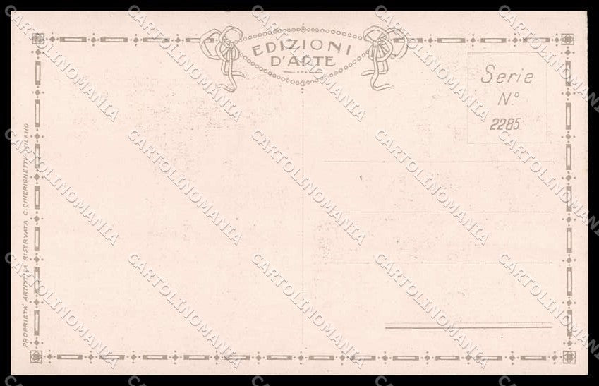 Artist Signed Bertiglia Children Music Sheet Spartito serie 2285 pc ZG4622 – retro