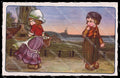 Artist Signed Bertiglia Dutch Children Bambini Degami serie 156 pc ZG4630 – fronte