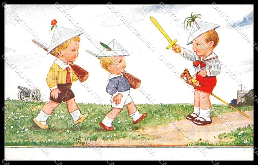 Artist Signed Willis Children WSSB serie 2034 pc ZG4699 – fronte