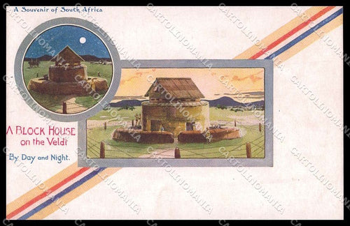 Africa South Africa A Block House on the Veldt Tuck serie 636 pc ZG4728 – fronte