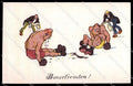 Artist Signed E. Kutzer Boxing Pugilato Boxer serie 620 pc ZG4730 – fronte