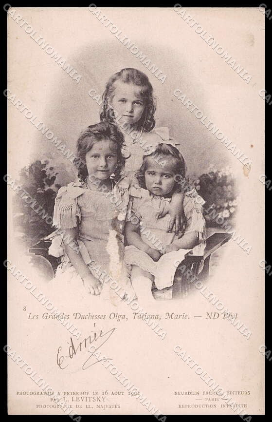 Reali Royalty Russia Olga Tatiana Marie ABRADED pc ZG4779 – fronte