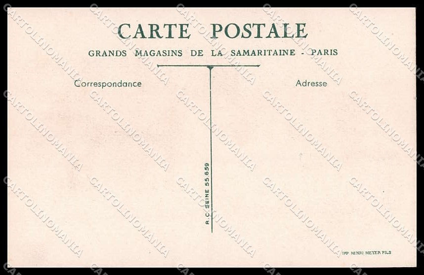 Artist Signed Raoul Guinot Magasins Samaritaine Roudoudou Zoo WRINKLES pc ZG4799 – retro