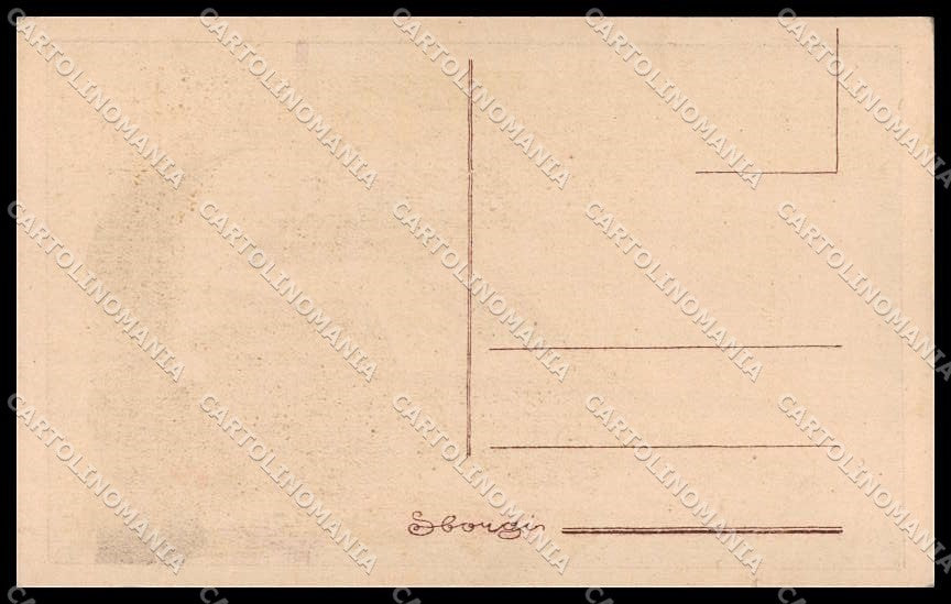 Artist Signed Scattina Art Deco Pierrot Venezia Sborgi pc ZG4841 – retro