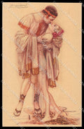 Artist Signed L. A. Mauzan Romantic Couple serie 248-3 pc ZG4896 – fronte