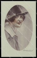 Artist Signed L. A. Mauzan Glamour Fashion Lady Mode serie 279-1 pc ZG4911 – fronte