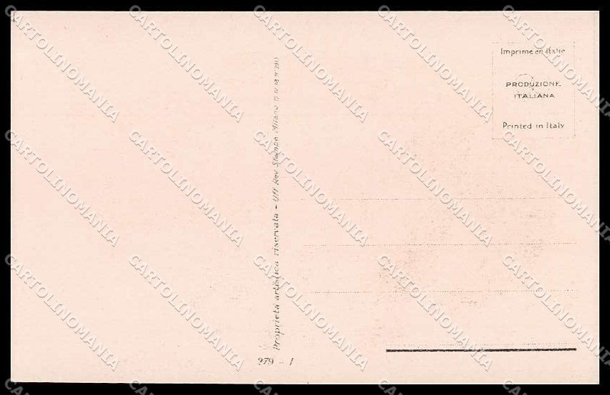 Artist Signed L. A. Mauzan Glamour Fashion Lady Mode serie 279-1 pc ZG4911 – retro