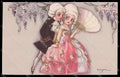 Artist Signed Chiostri Children Art Deco Ballerini e Fratini serie 176 pc ZG4973 – fronte
