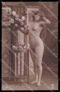 French Risque Nude Woman Serie 165 Original RPPC postcard ZG5180 – fronte